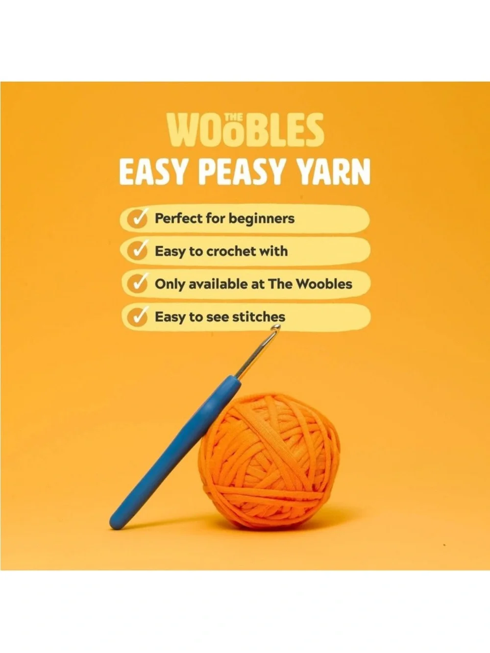 The Woobles Sam the Sloth Crochet Kit